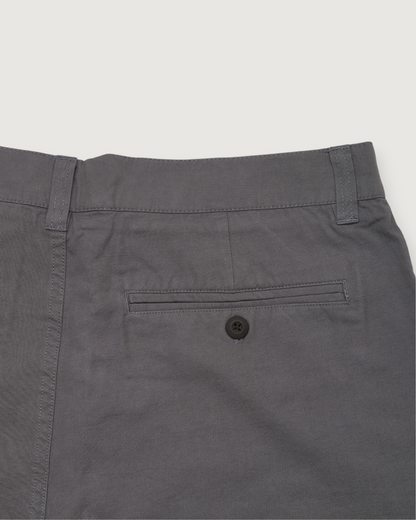 Bimini Linen Blend Shorts 8" - Grisaille Blue