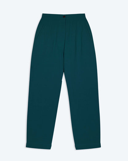 Lowie Cotton Linen Sage Trousers