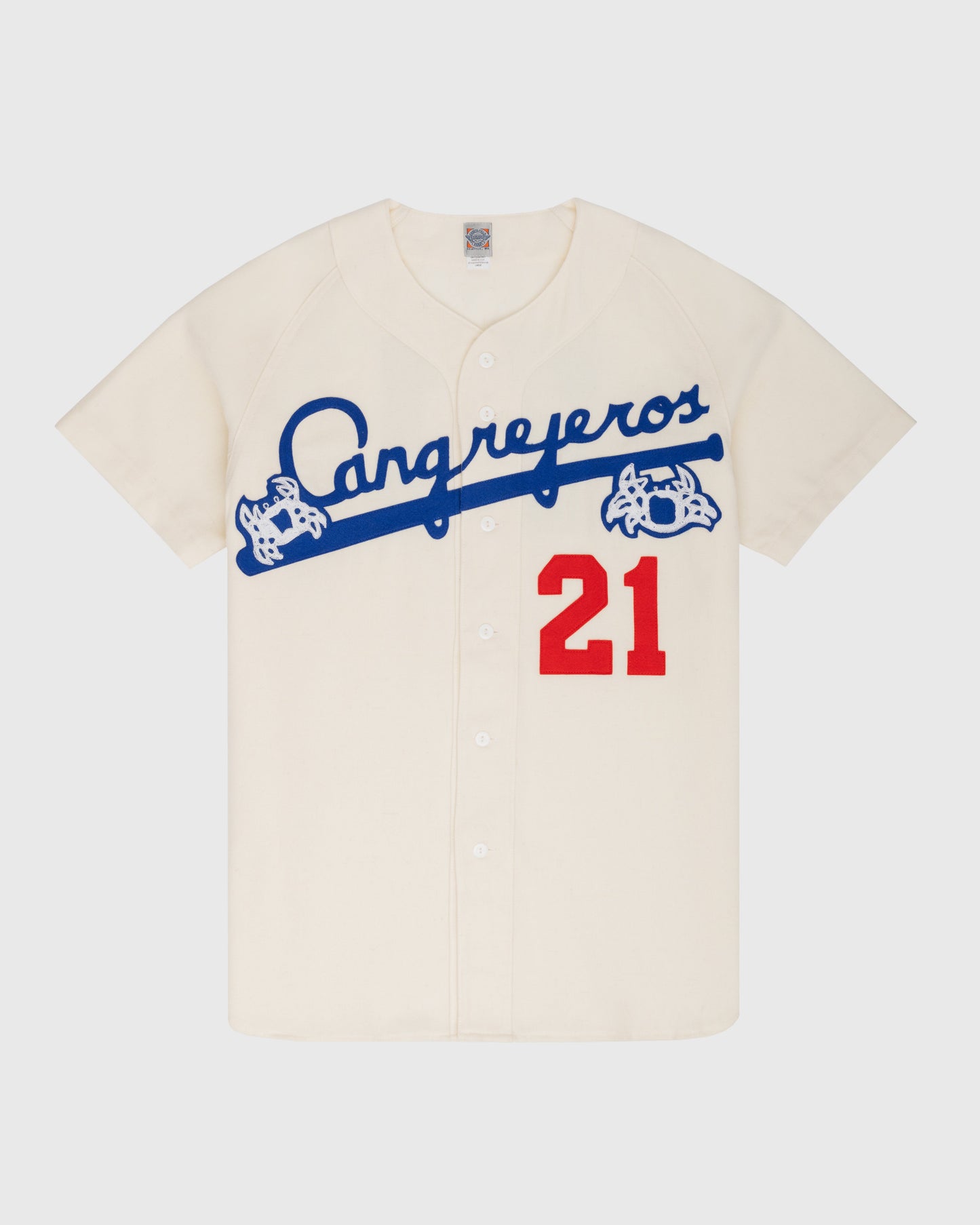Santurce Cangrejeros 1954 Authentic Wool Home Baseball Jersey
