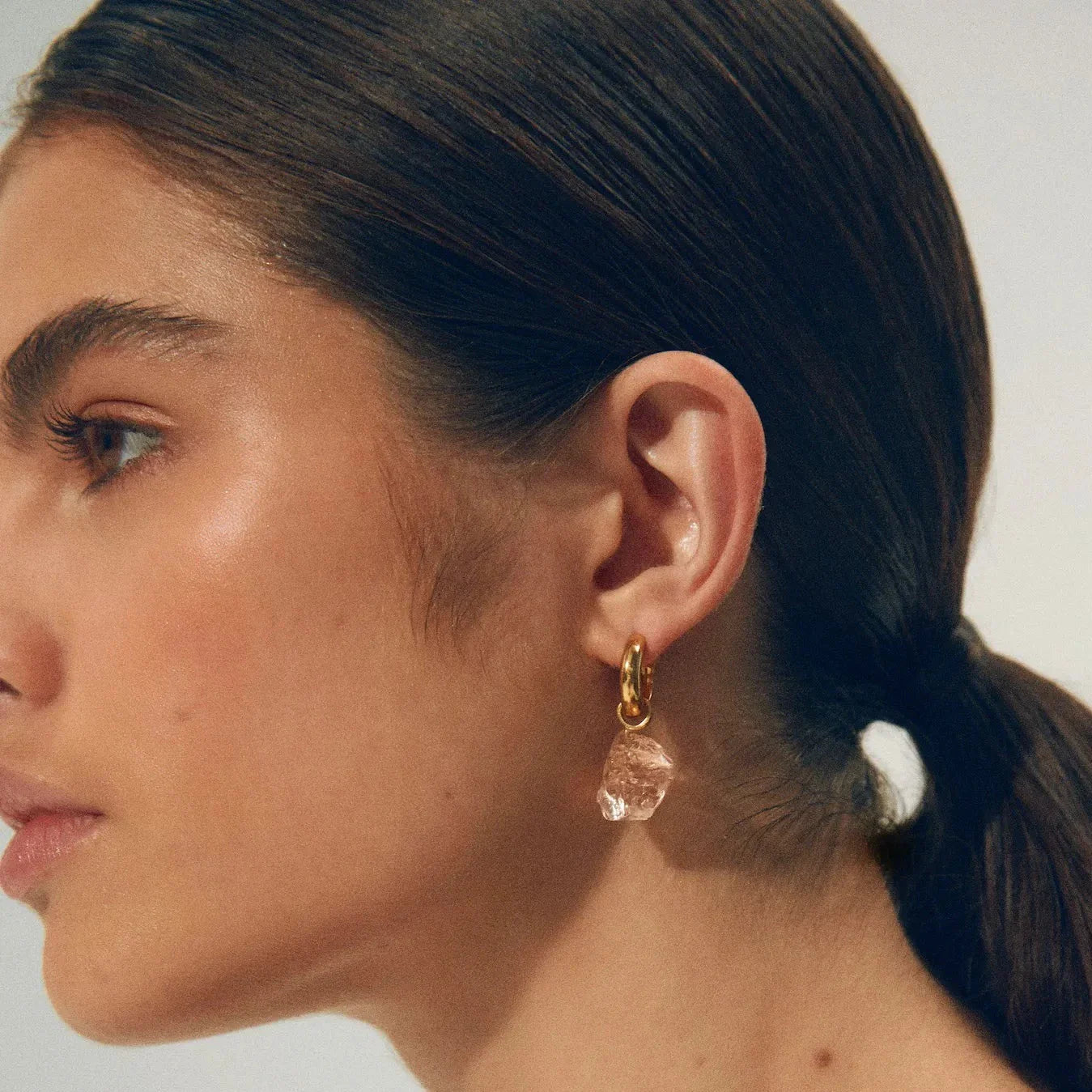 Shyla Catalina Champagne Hoops