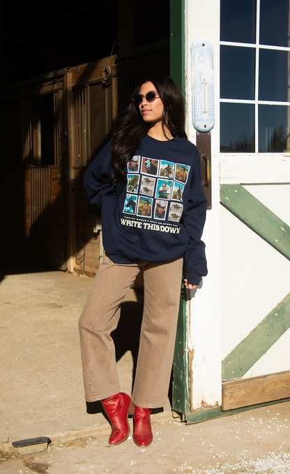 charlie southern: write this down sweatshirt