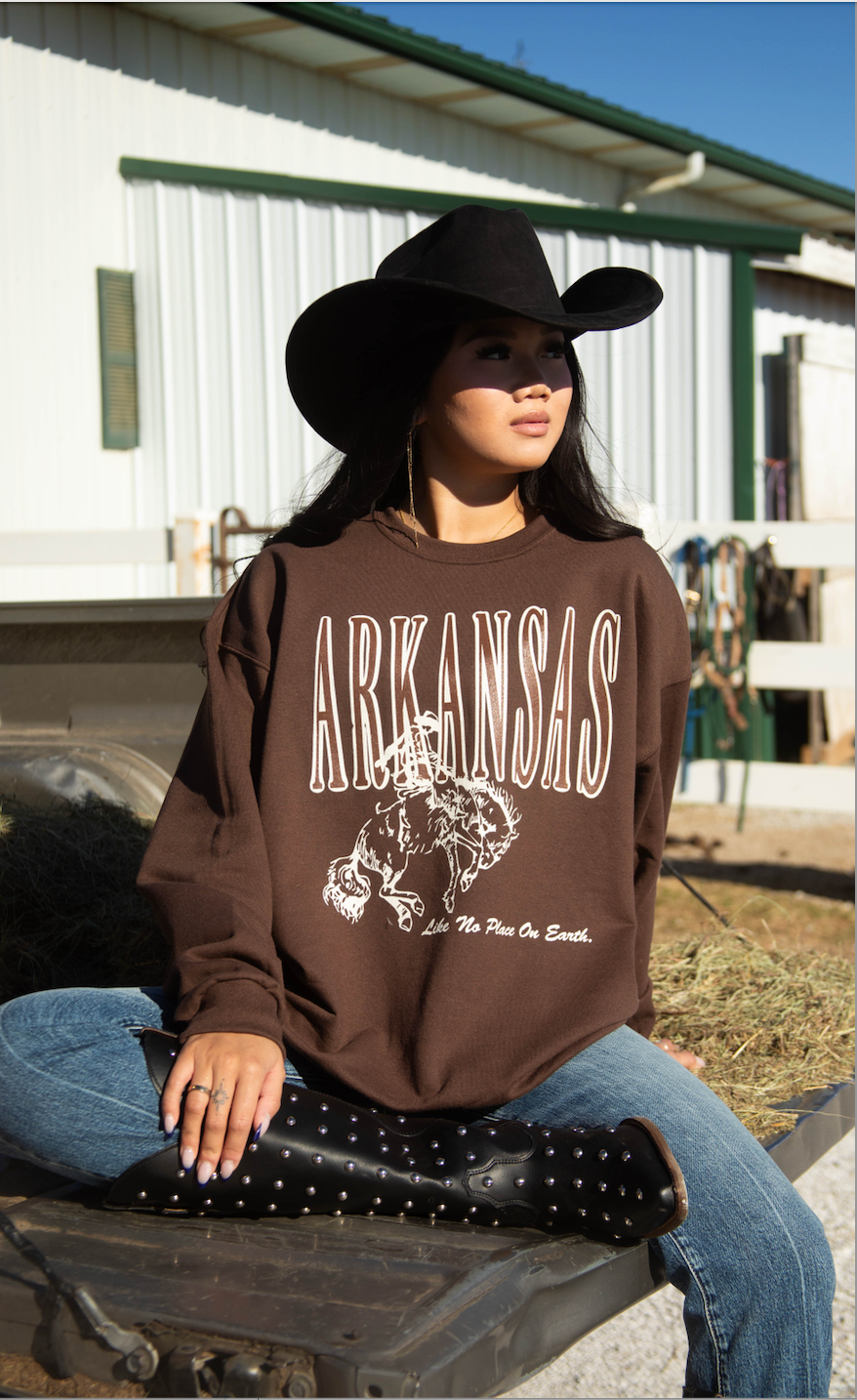 charlie southern: arkansas like no place on earth sweatshirt