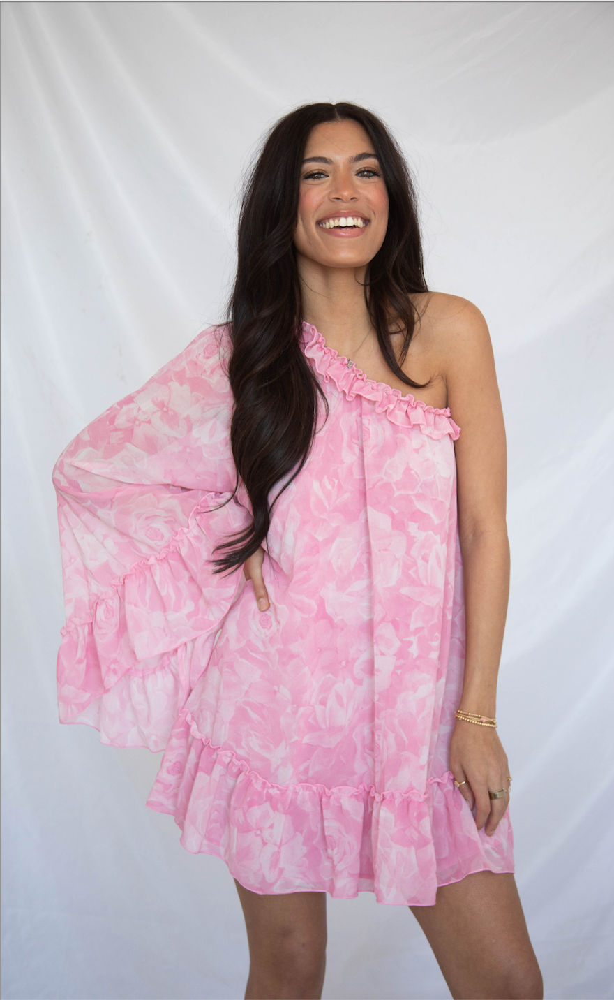 show me your mumu: wonder mini dress - sweet pink