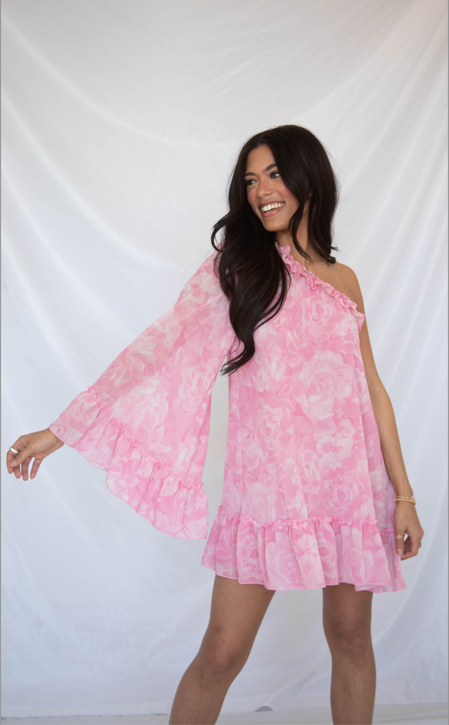show me your mumu: wonder mini dress - sweet pink