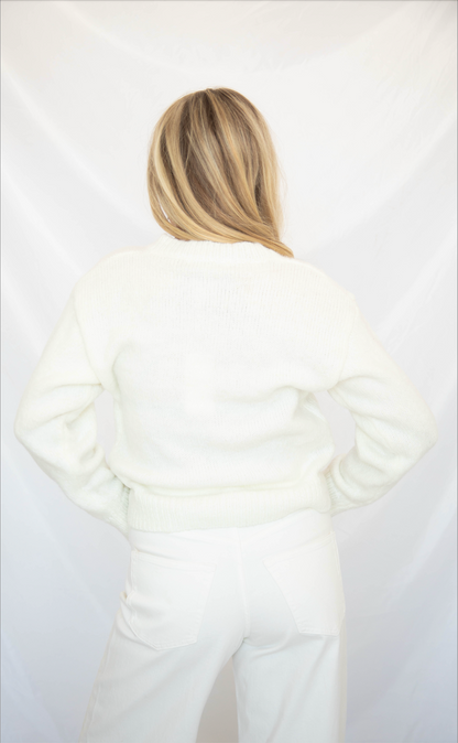 beary bow cardigan