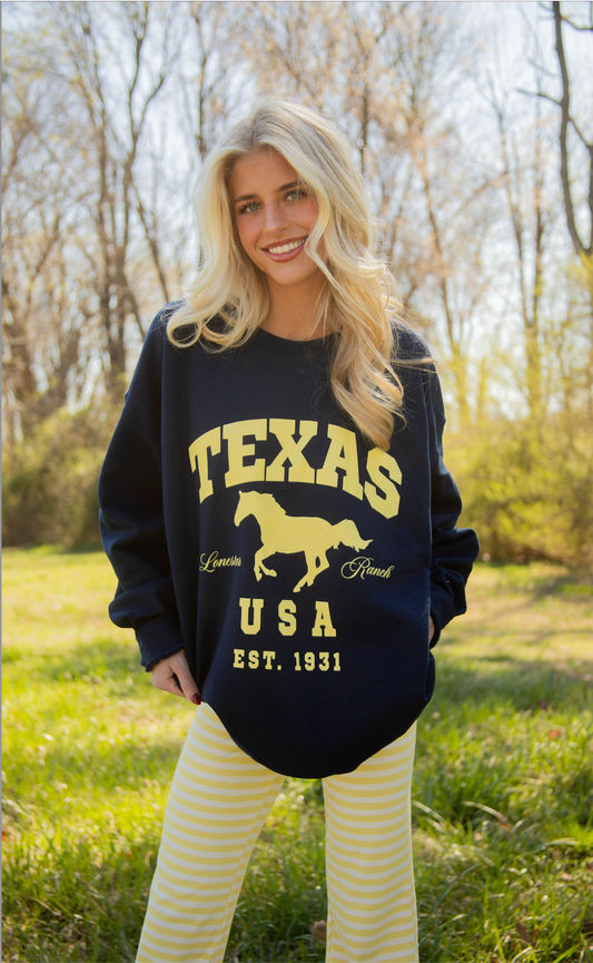 charlie southern: texas lonestar ranch sweatshirt