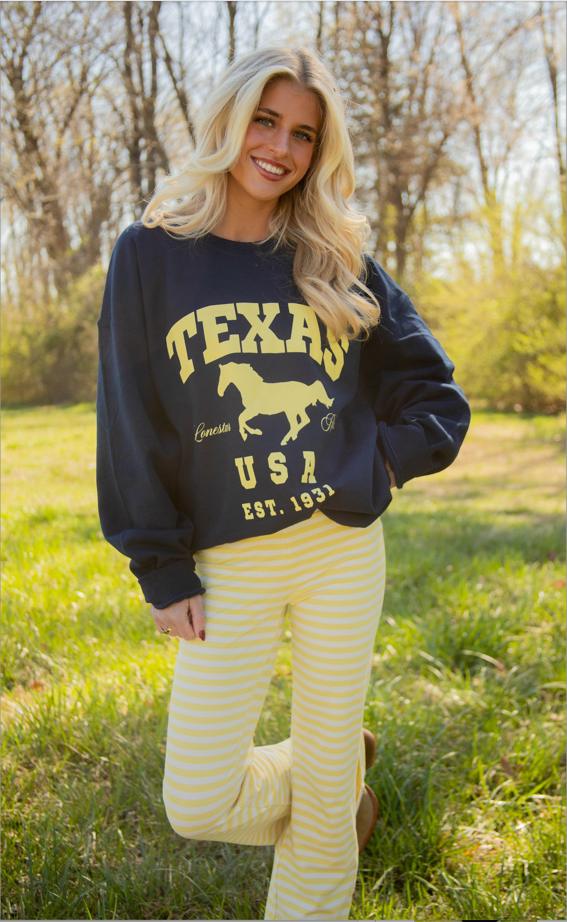 charlie southern: texas lonestar ranch sweatshirt