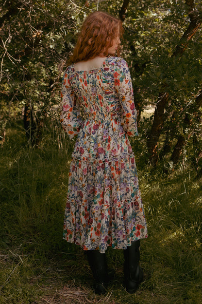 Selena Dress in Vivid Meadow