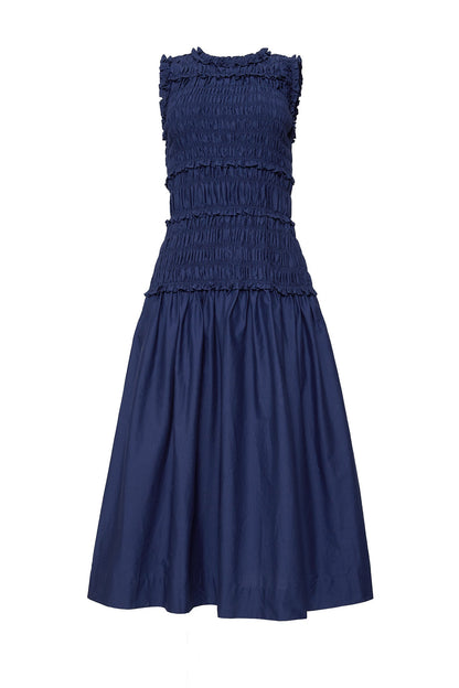 Simone Dress in Navy