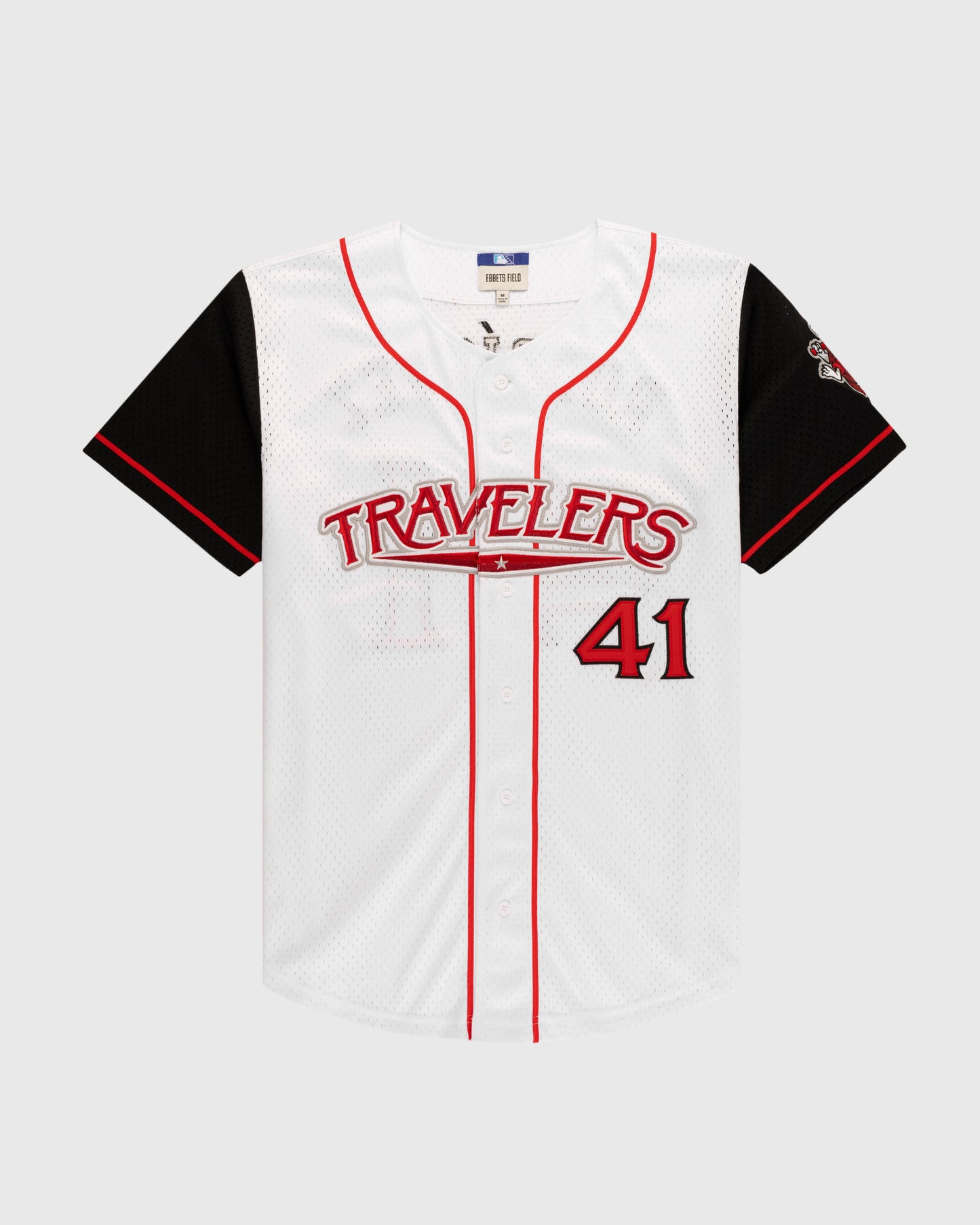 Julio Rodríguez Arkansas Travelers Mesh Button-Up Jersey