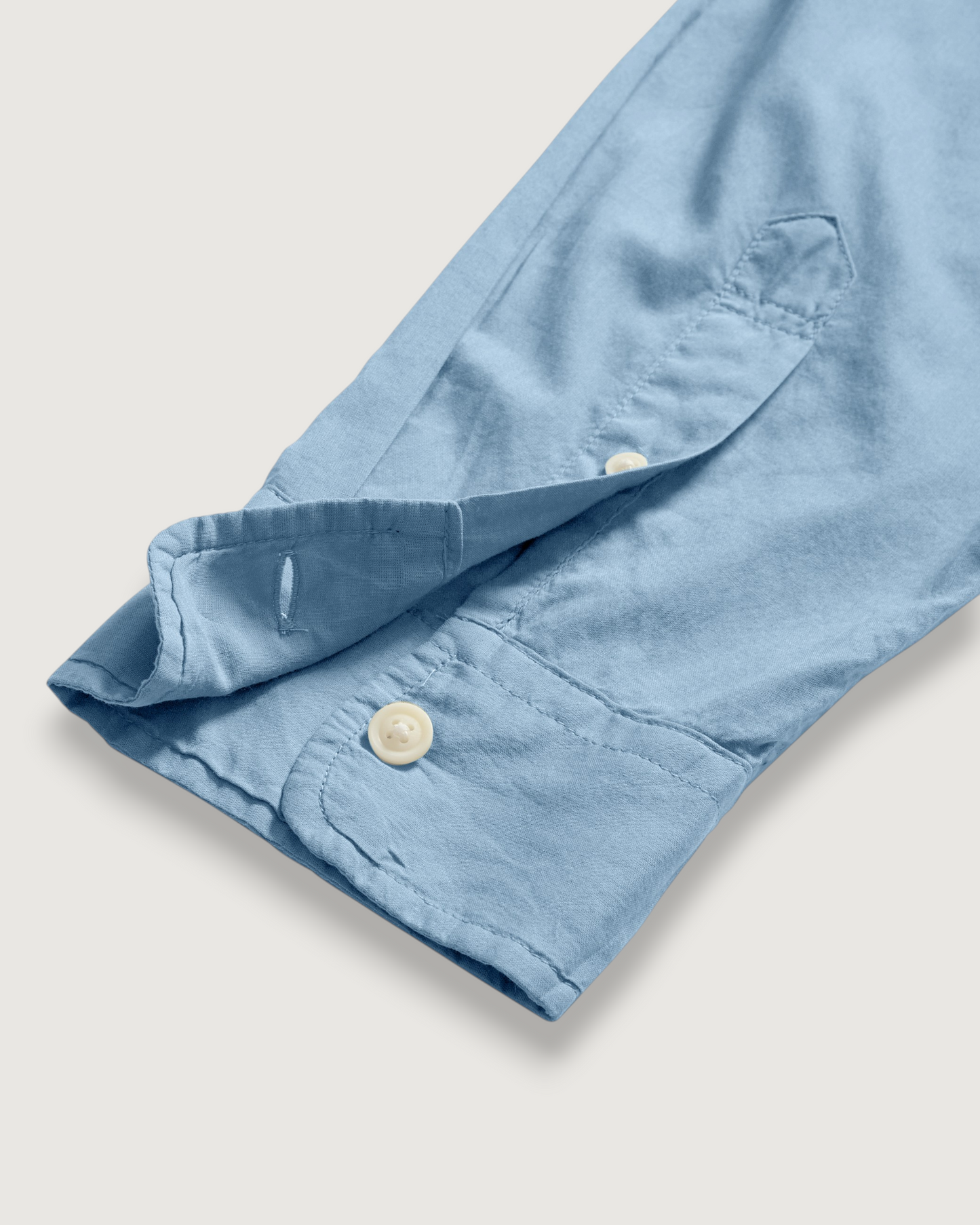 Portofino Featherweight Poplin Shirt - Blue Heaven