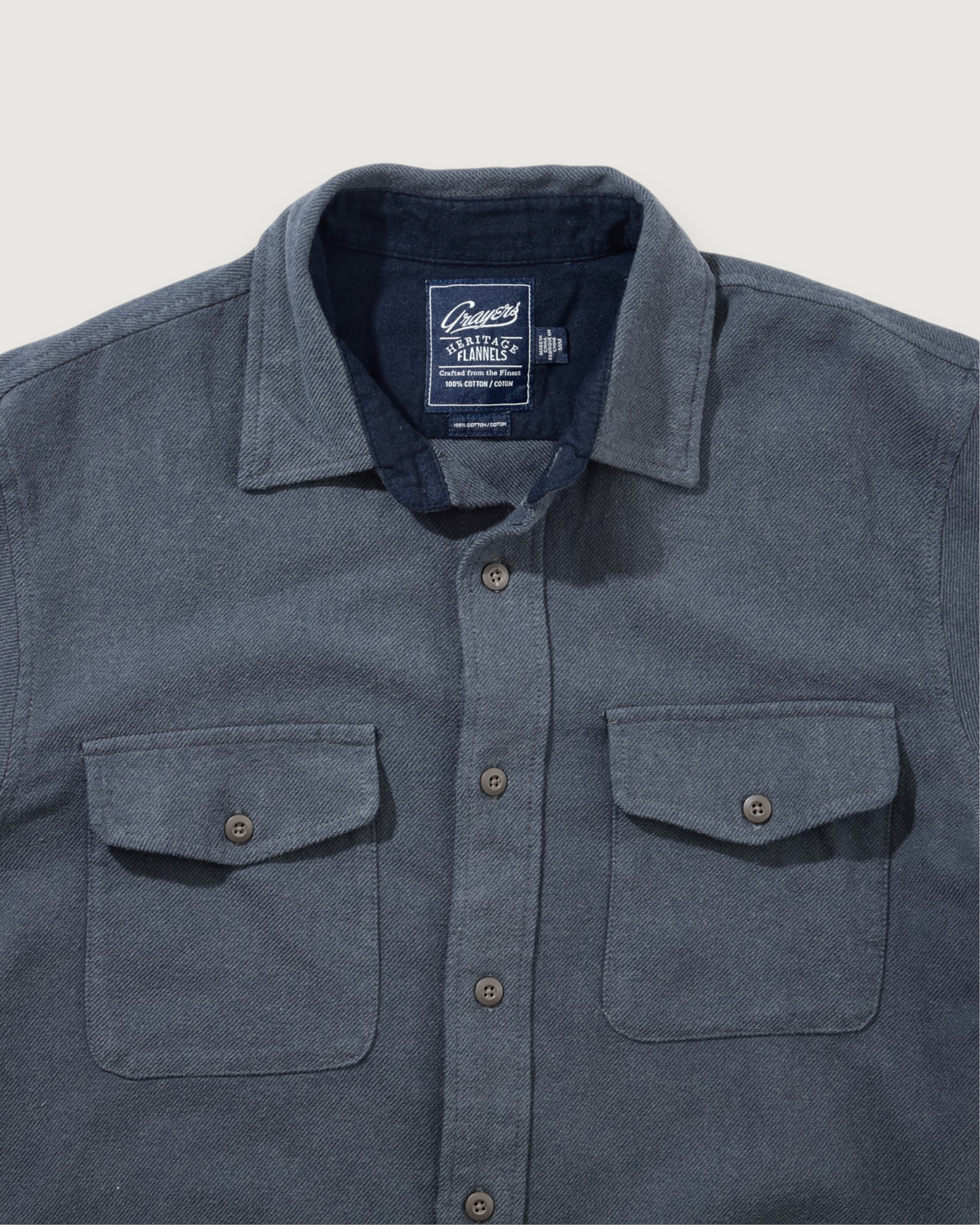 Hudson Brushed Twill Workshirt - Old Navy