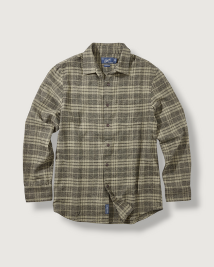 Jaspe Midweight Flannel - Agave Gray