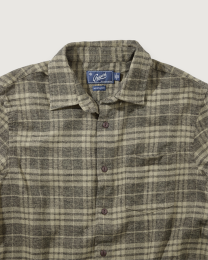 Jaspe Midweight Flannel - Agave Gray