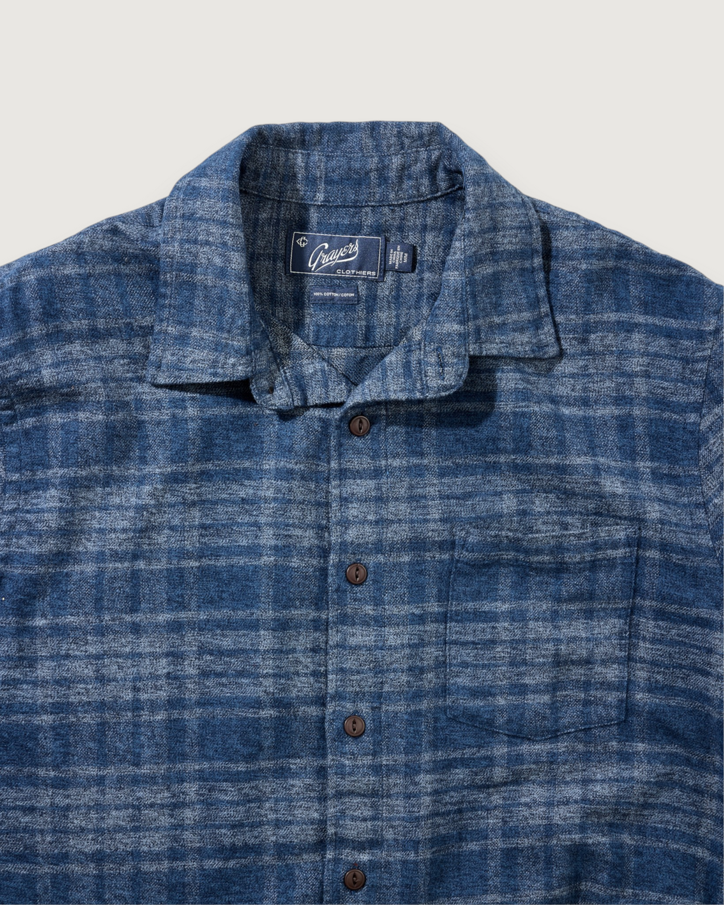 Jaspe Midweight Flannel - Blue Hues