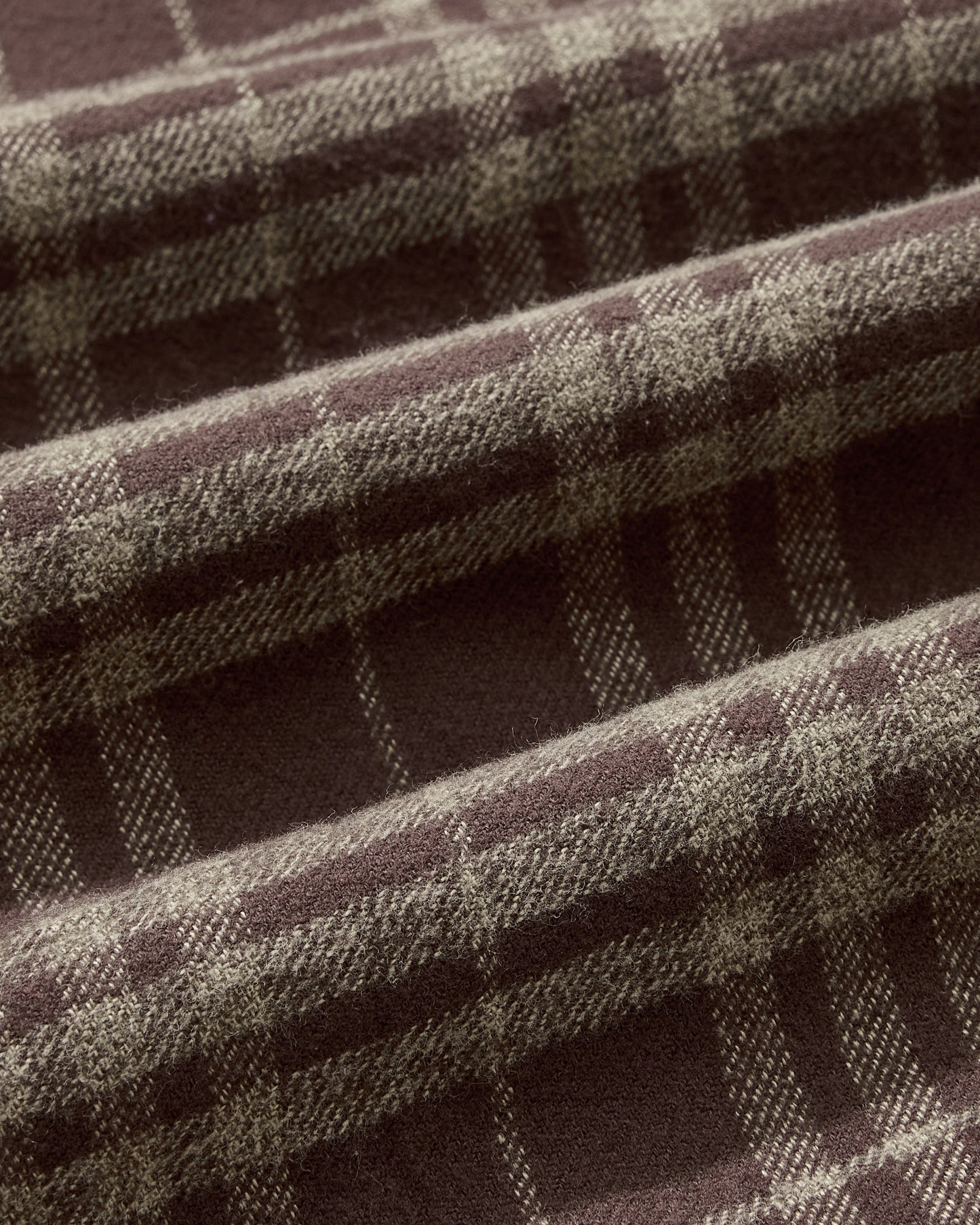 Jaspe Midweight Flannel - Brown Khaki