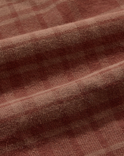 Jaspe Midweight Flannel - Root Beer