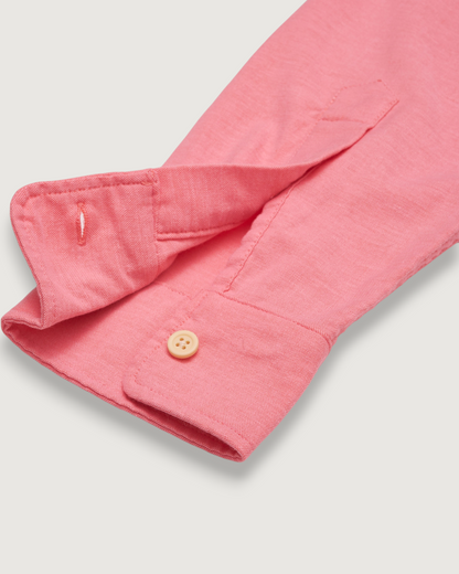 Charles Stretch Oxford Shirt - Red