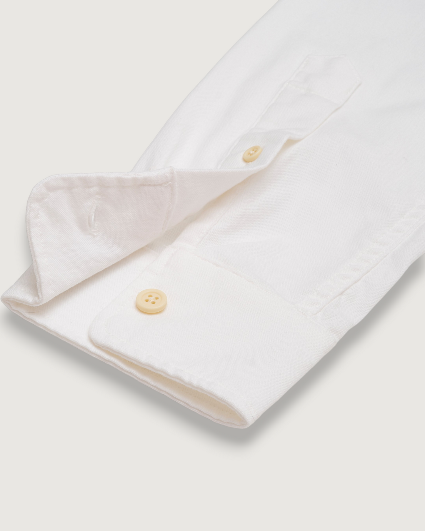 Charles Stretch Oxford Shirt - White