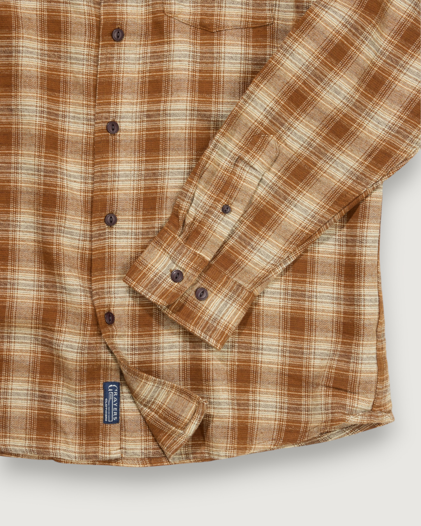 Alta Midweight Flannel - Caramel