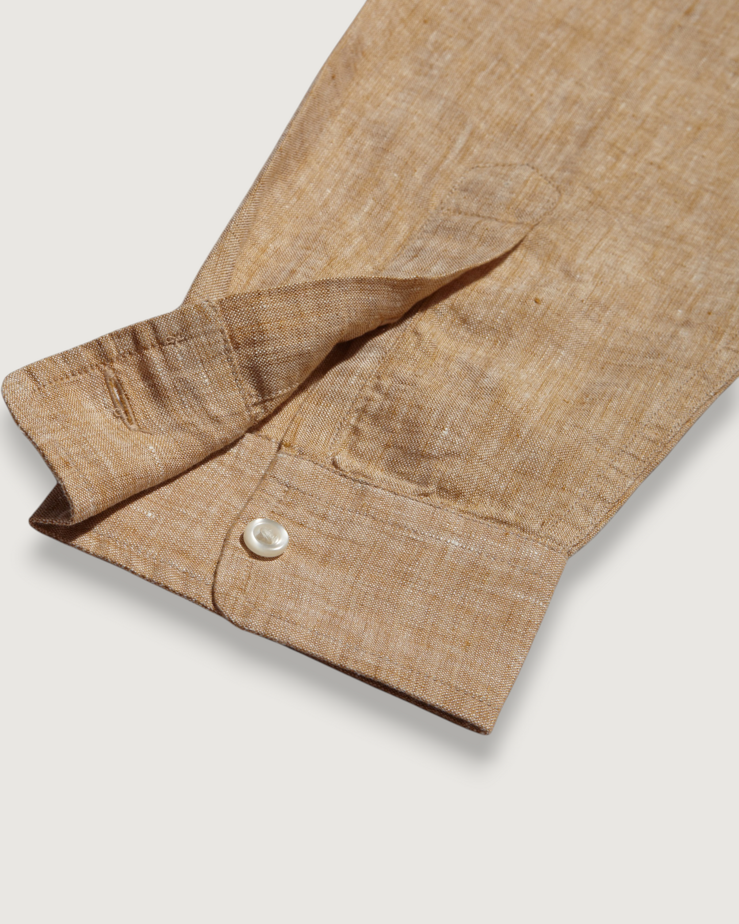 Nantucket Yarn Dyed Linen Shirt - Mustard