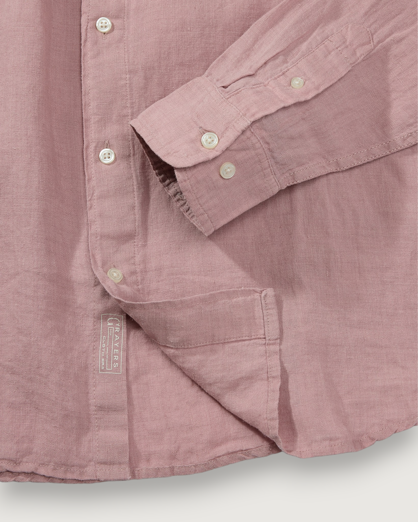 Positano Linen Shirt - Canyon Rose