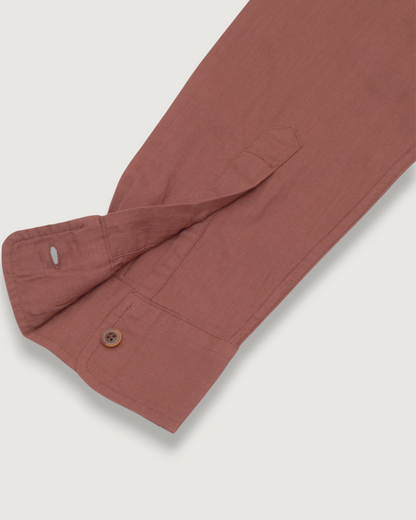 Lightweight Powerloom Shirt - Marron