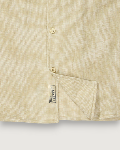 Wiziwigi Cabana Shirt - Pelican White