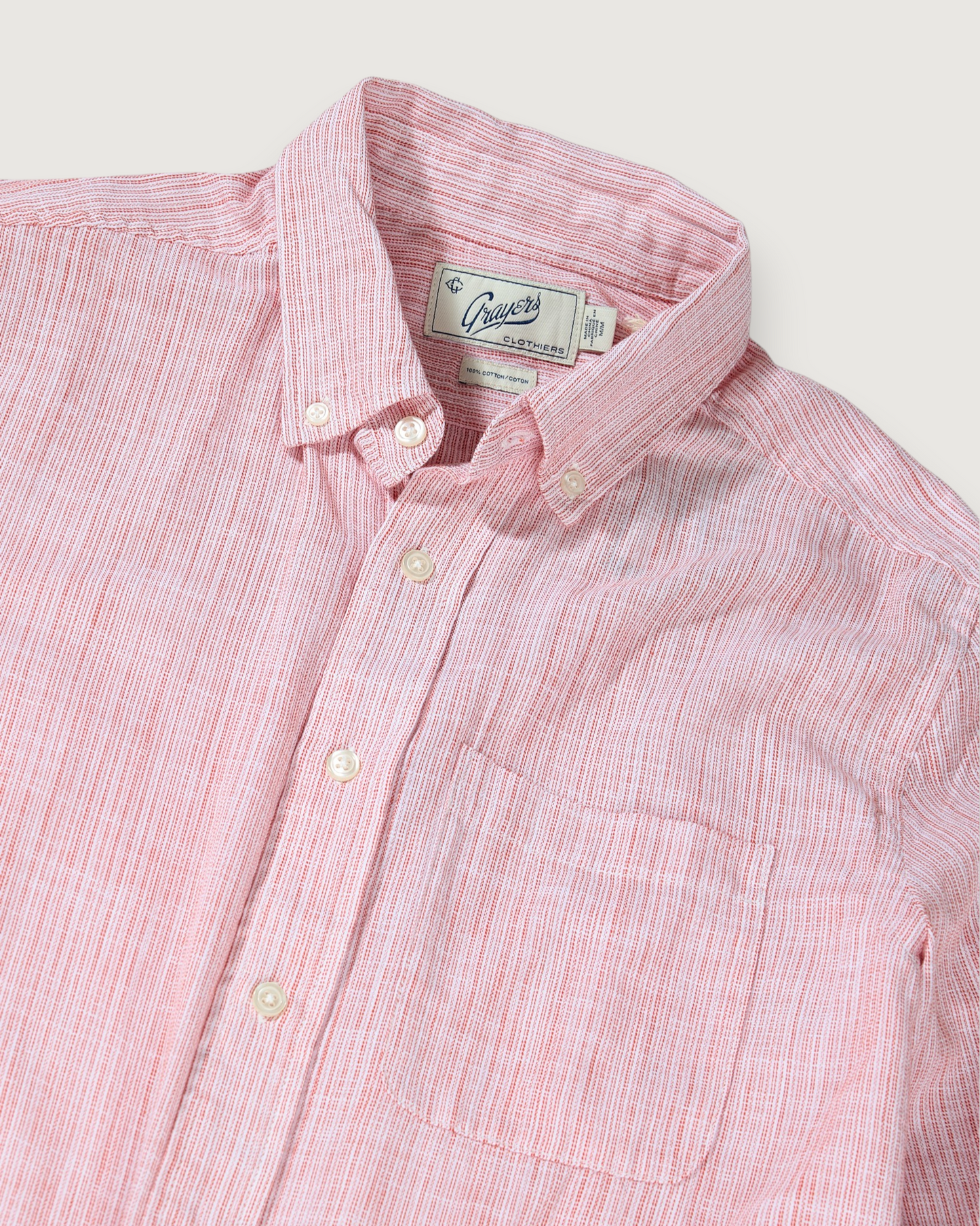 The Weaver's Stripe Shirt - Canyon Cream