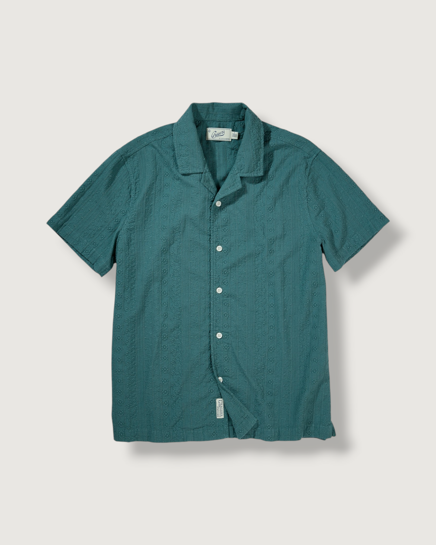 Resort Embroidered Shirt - Sagebrush Green