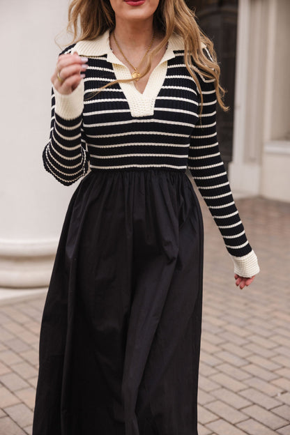 Adelina Dress in Black