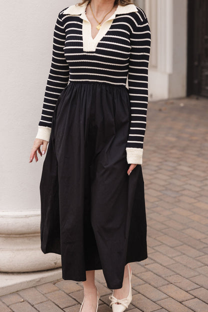 Adelina Dress in Black