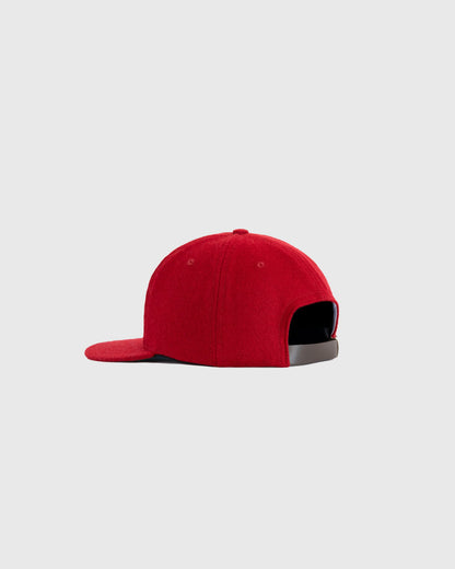 Red Wool Ballcap