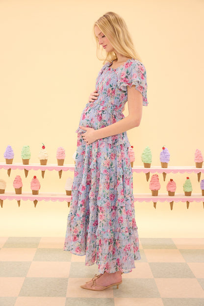 Winnie Dress in Peony Blossoms