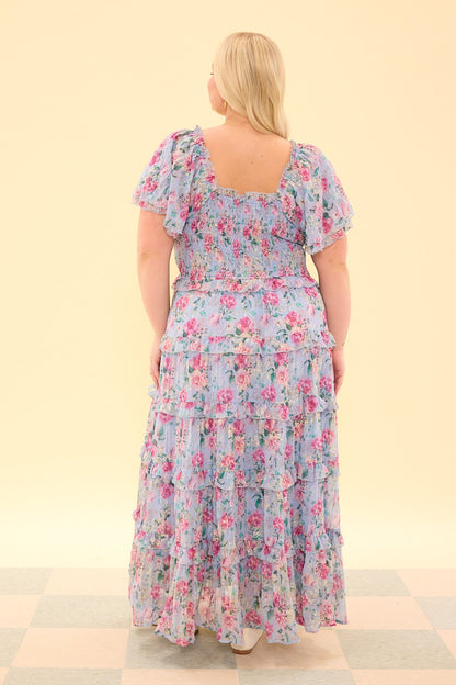 Winnie Dress in Peony Blossoms
