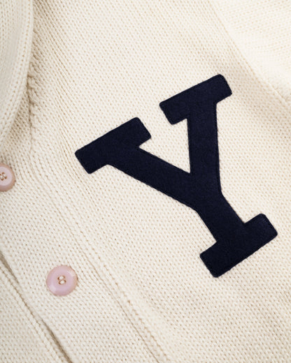 Yale University 1923 Wool Shawl Collar Sweater