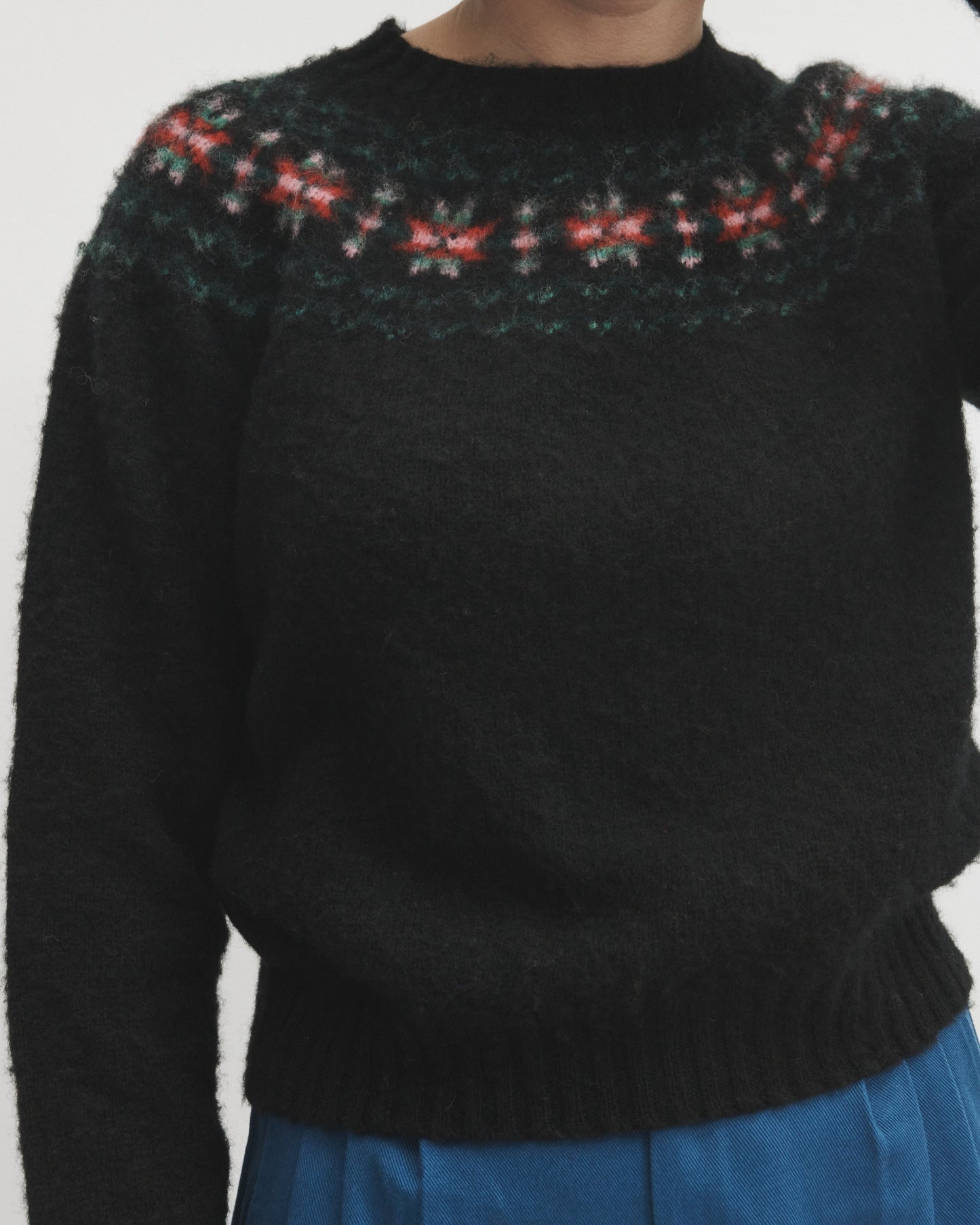 Lowie Fair Isle Yoke Jumper