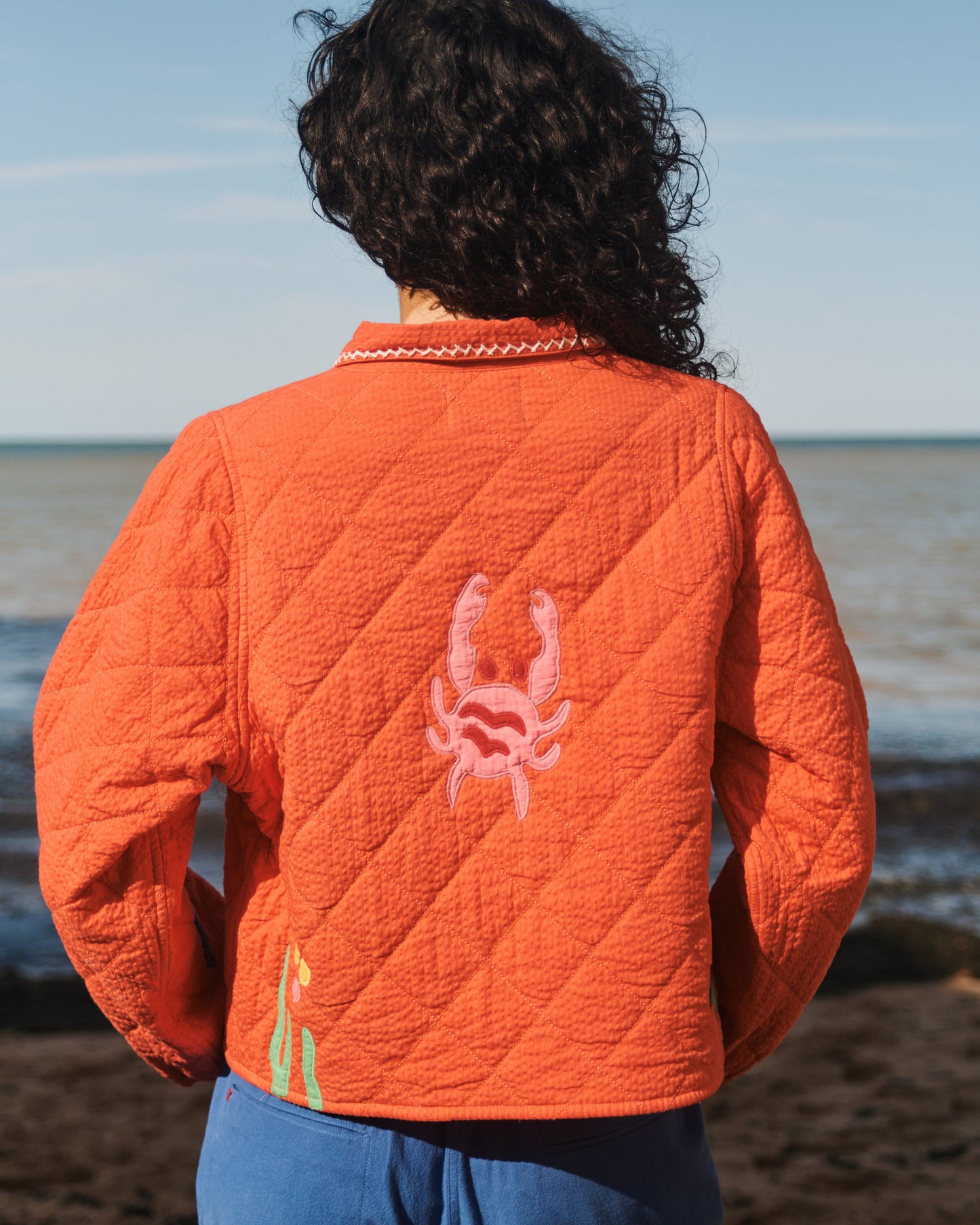 Lowie Applique Red Sea Jacket