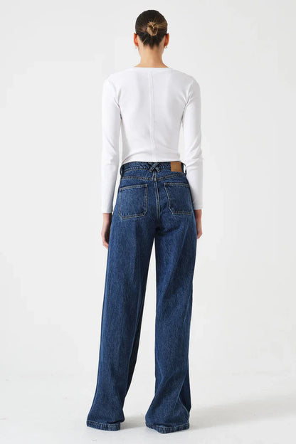 Seventy + Mochi Two Tone Bay Jean