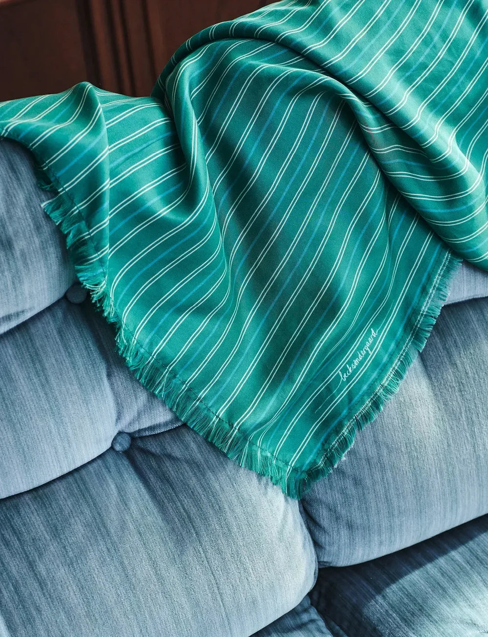Beck Sondergaard Sia Green Scarf