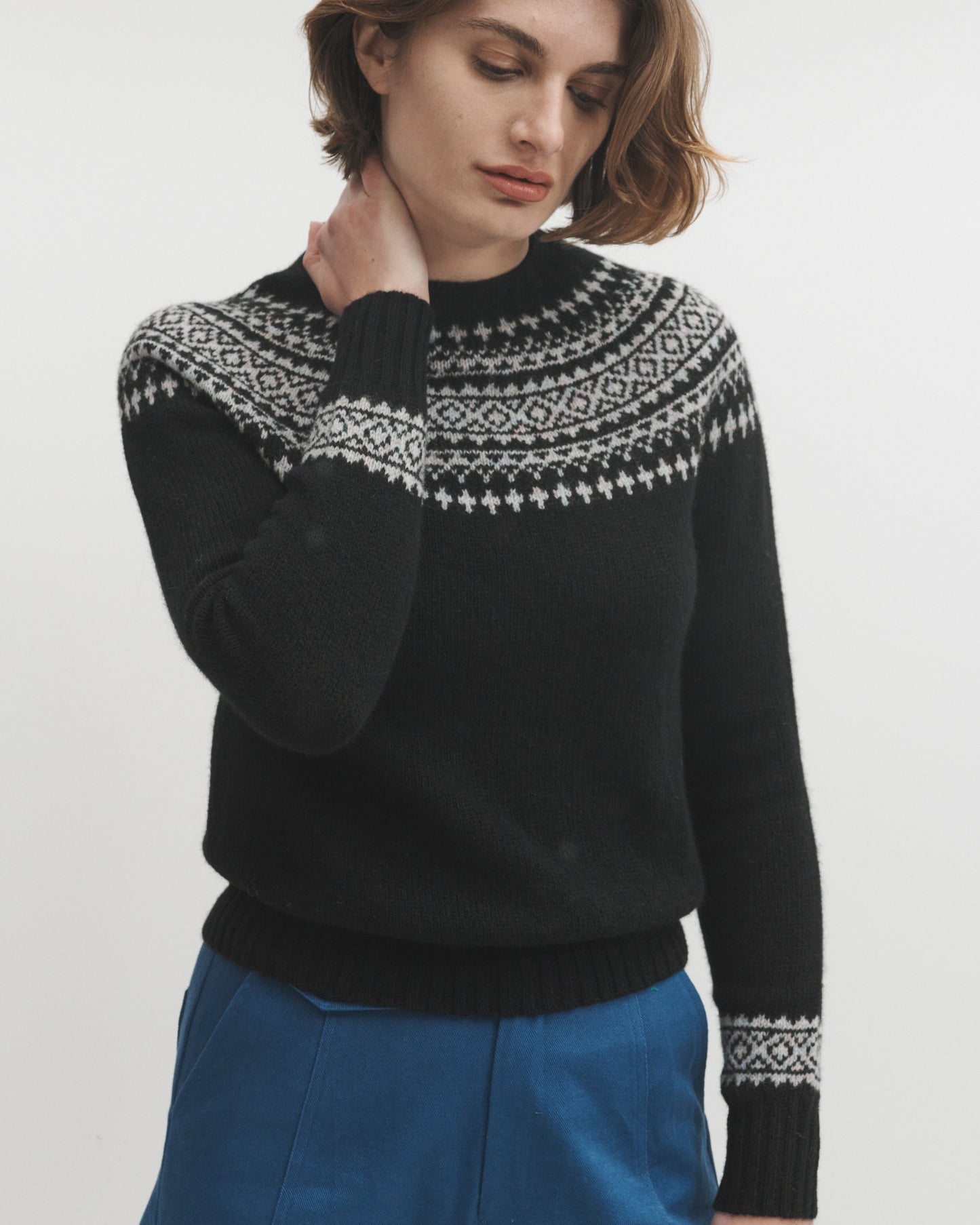 Lowie Black + Opal Snow Jumper