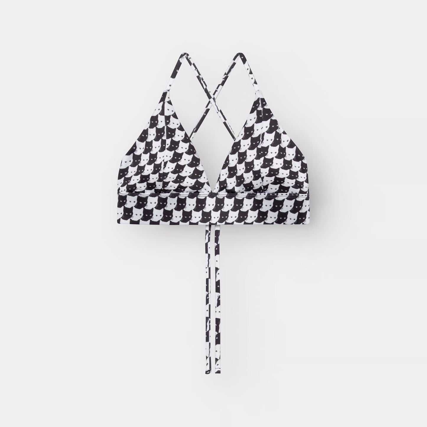 Dedicated Pepita Cats Bikini Top