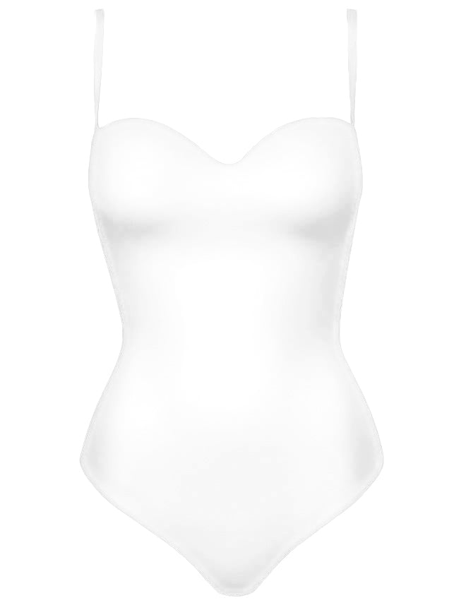 Doctored Form Shapewear Bodysuit - White No. 124