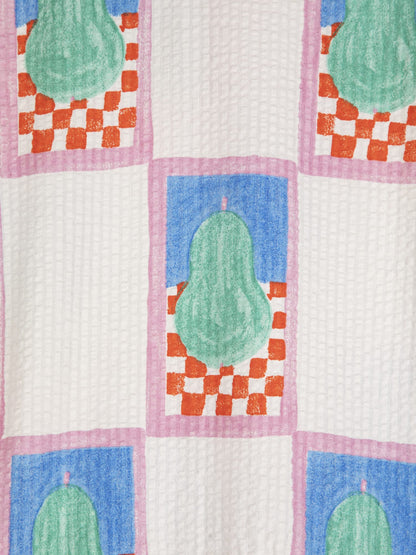 Bobo Choses Pear Puff Sleeve Dress