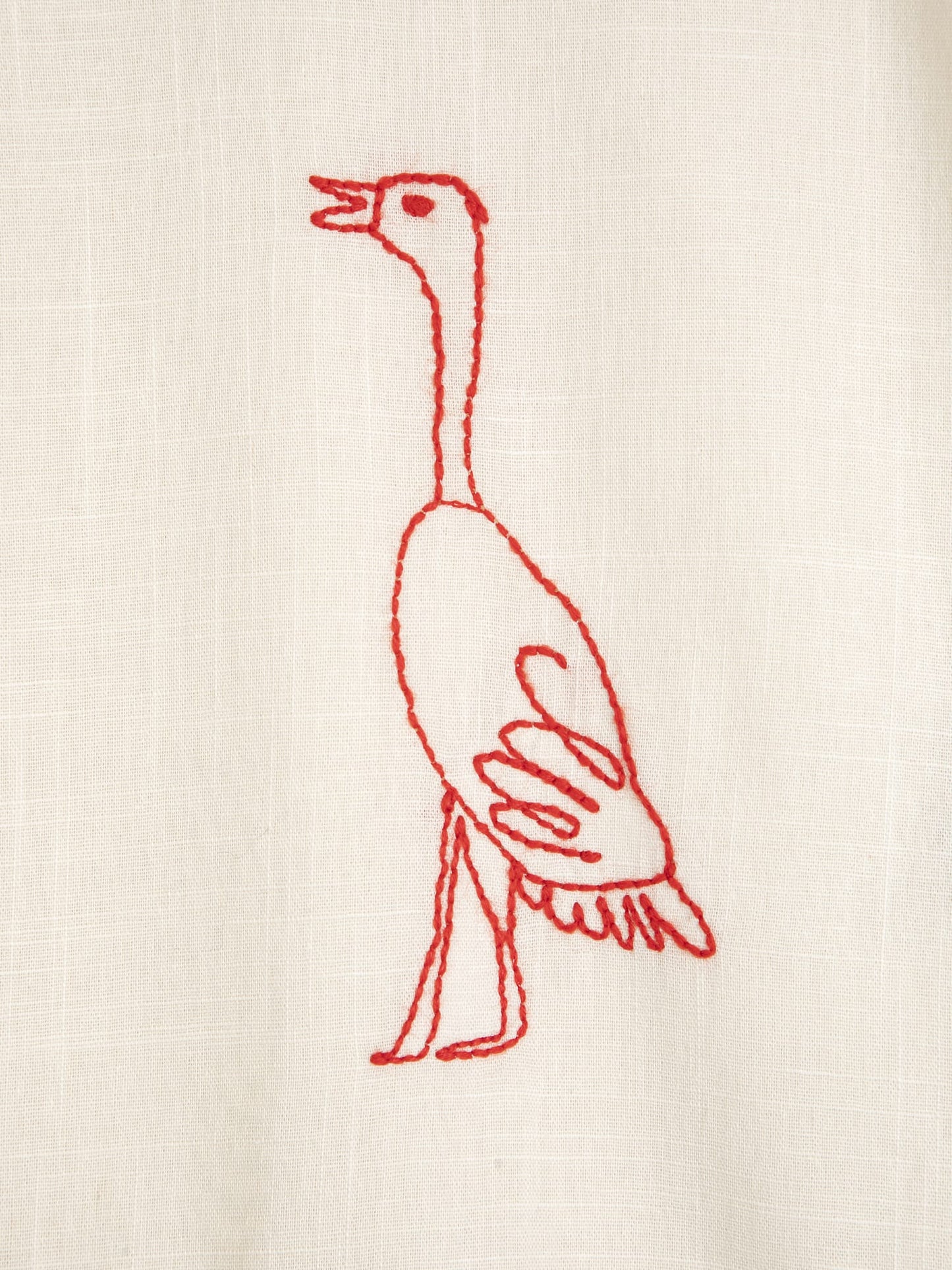 Bobo Choses Embroidery Tied Blouse