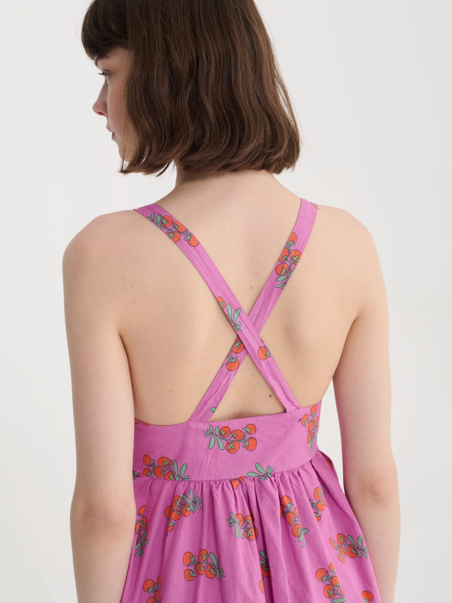 Bobo Choses Juicy Tomatoes Strap Dress