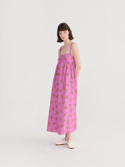 Bobo Choses Juicy Tomatoes Strap Dress