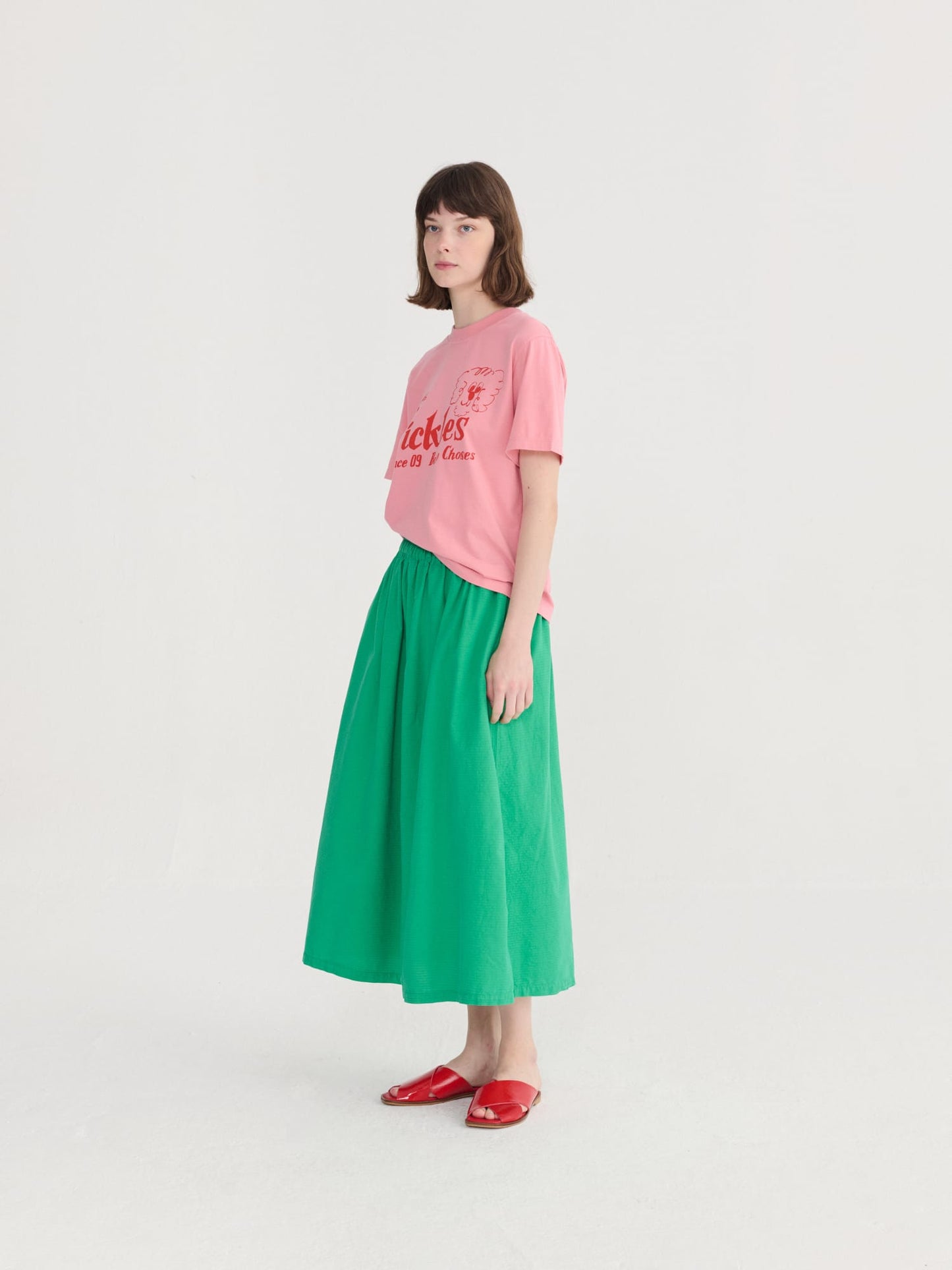 Bobo Choses Recycled Cotton Evasé Skirt