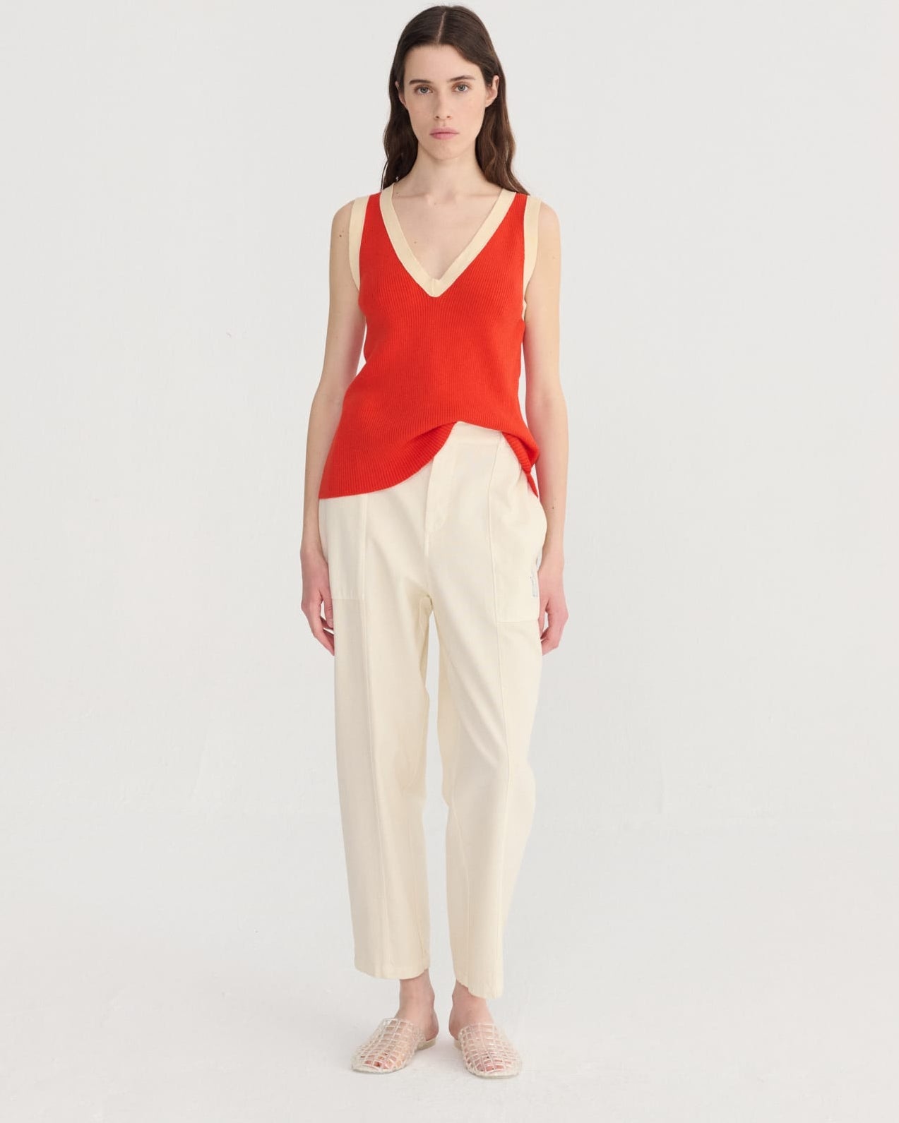 Bobo Choses Ecru Cocoon Pants