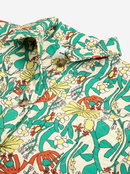 Bobo Choses Herbalist Pattern Quilted Jacket